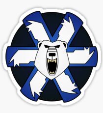 Ghost bear's pride Sticker