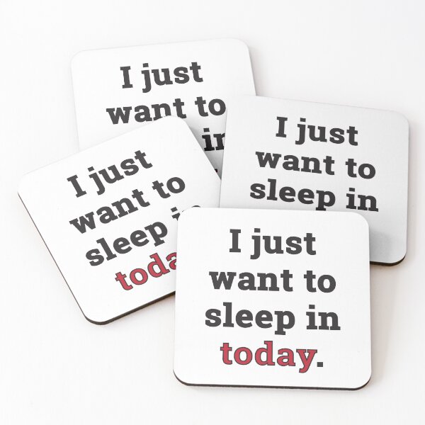 Item preview, Solo quiero dormir hoy designed and sold by BeJolley.