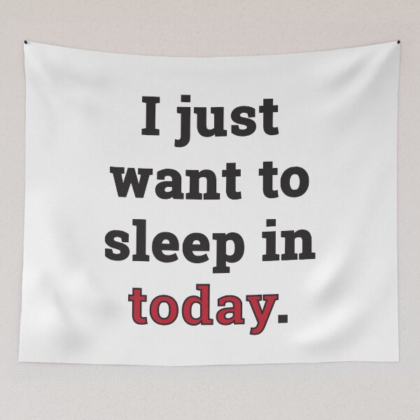 Item preview, Solo quiero dormir hoy designed and sold by BeJolley.