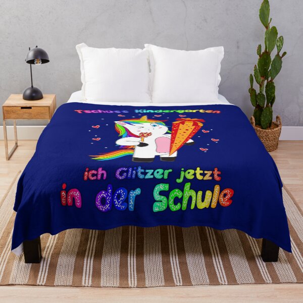 Item preview, Tschüss Kindergarten Einschulung Schulstart Einhorn designed and sold by GreenSplash.