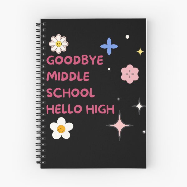 Item preview, Goodbye Middle School Hello High School-Funny Graduation-Middle School Graduation Gift-8th Grade Graduation designed and sold by kingstorre.