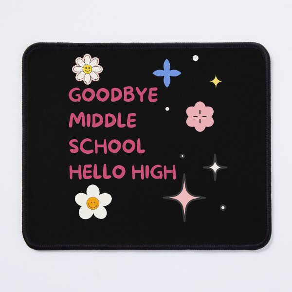 Item preview, Goodbye Middle School Hello High School-Funny Graduation-Middle School Graduation Gift-8th Grade Graduation designed and sold by kingstorre.