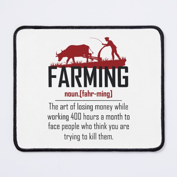 Item preview, Farming Definition Farm Farmer Agriculture Funny designed and sold by TastefulTees.