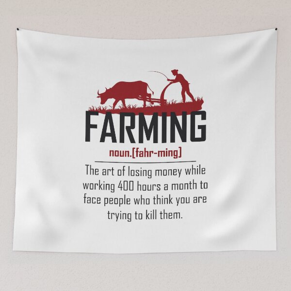 Item preview, Farming Definition Farm Farmer Agriculture Funny designed and sold by TastefulTees.