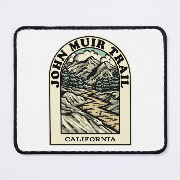 Item preview, john muir trail California hiking backpacking trail designed and sold by HalpinDesign.