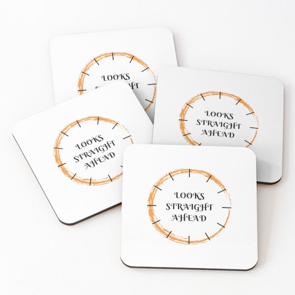 Item preview, looks straight ahead word art designed and sold by Kinkalow.