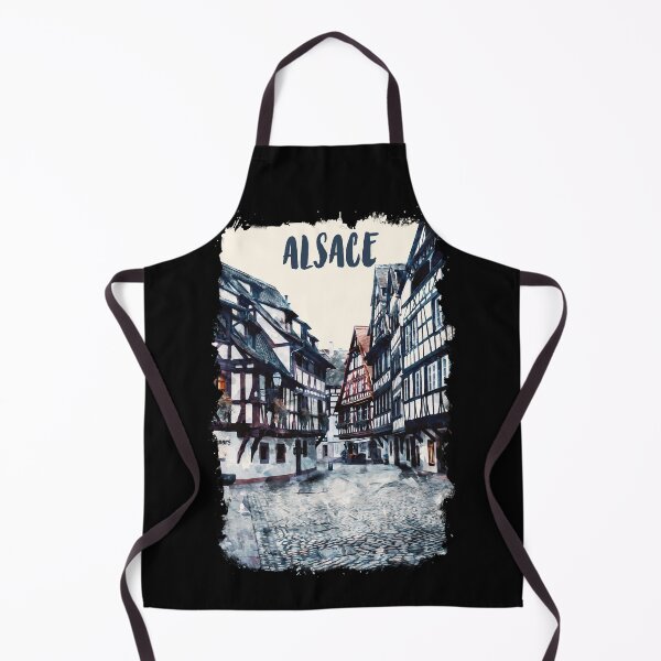 Item preview, Alsace France city watercolor designed and sold by chrlalexandru.