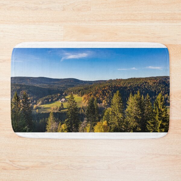 Item preview, Panoramic farmhouse in the Black Forest near Feldberg in autumn designed and sold by dieterich.