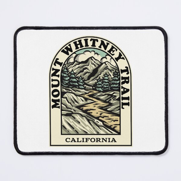Item preview, mount whitney trail California hiking backpacking trail designed and sold by HalpinDesign.