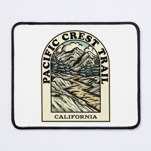 Item preview, pacific crest trail California hiking backpacking trail designed and sold by HalpinDesign.