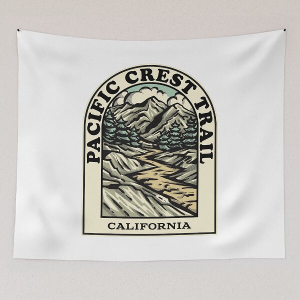 Item preview, pacific crest trail California hiking backpacking trail designed and sold by HalpinDesign.