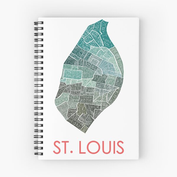Item preview, St. Louis Neighborhood Map designed and sold by margarethagan.