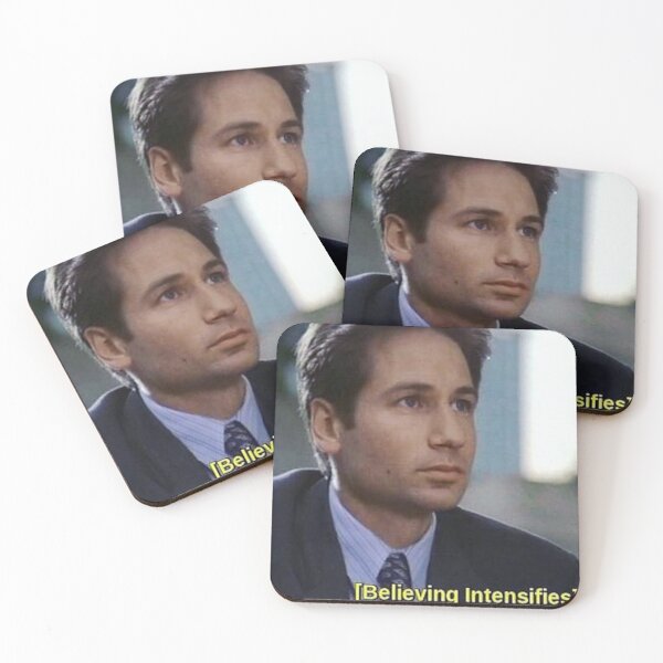Item preview, BELIEVING INTENSIFIES! FOX MULDER / X FILES designed and sold by CARLA9Z.