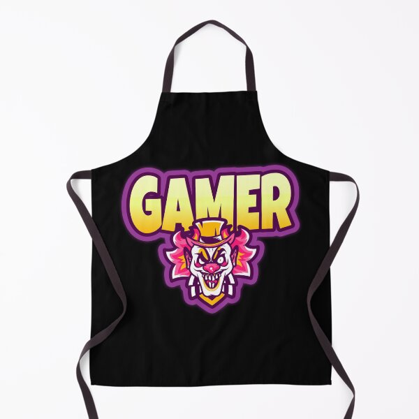 Item preview, Gamer with Scary Clown Fun Time designed and sold by PRIVARSHU.