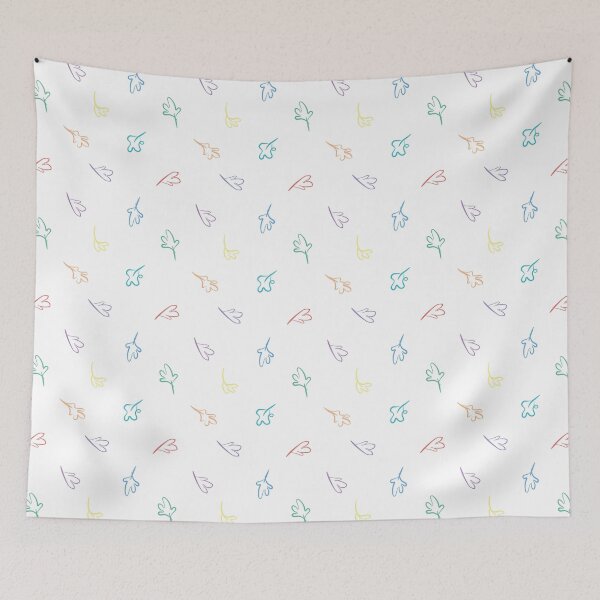 Item preview, heartstopper rainbow leaves designed and sold by Pinu92.