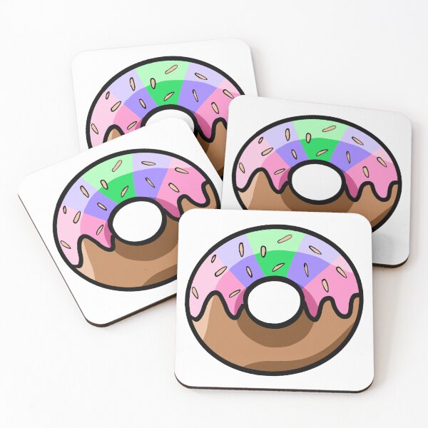 Item preview, Trigender Pride Sprinkle Donut designed and sold by CJ Vanderbeek.
