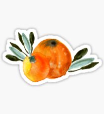 Sunny orange Sticker