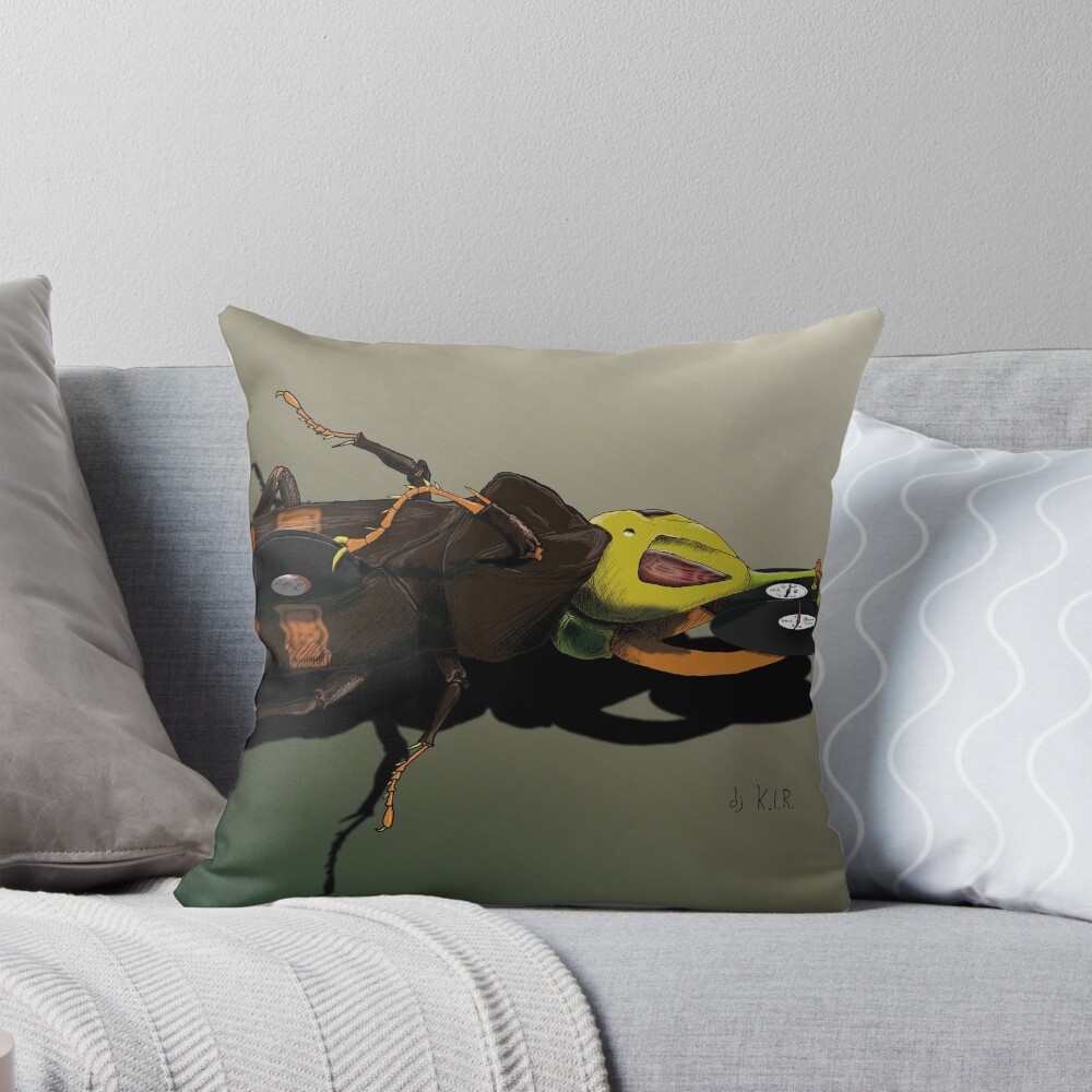 Item preview, Throw Pillow designed and sold by dj-KIR.