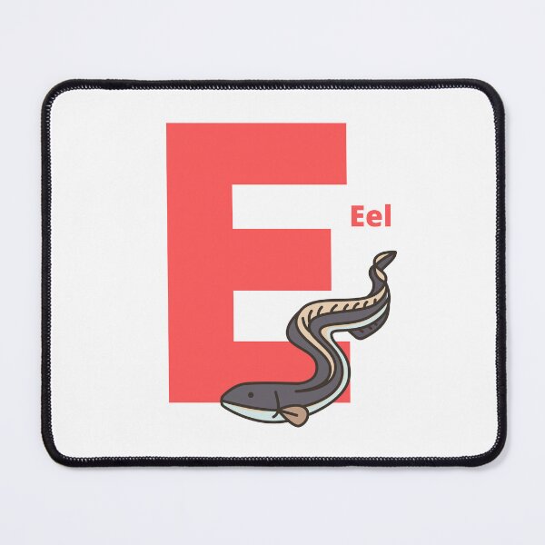 Item preview, E for Eel - Alphabet and Sea Animals designed and sold by CherieTree.