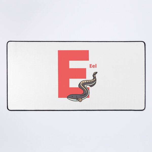 Item preview, E for Eel - Alphabet and Sea Animals designed and sold by CherieTree.