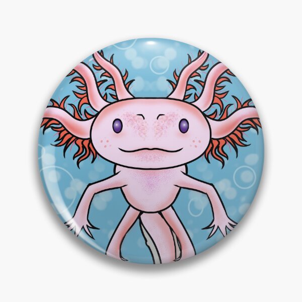 Item preview, happy axolotl bubble design  designed and sold by lukekillings.