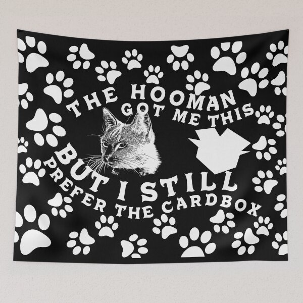 Item preview, the hooman got me this but i still prefer the cardbox designed and sold by Chaos-Touch.
