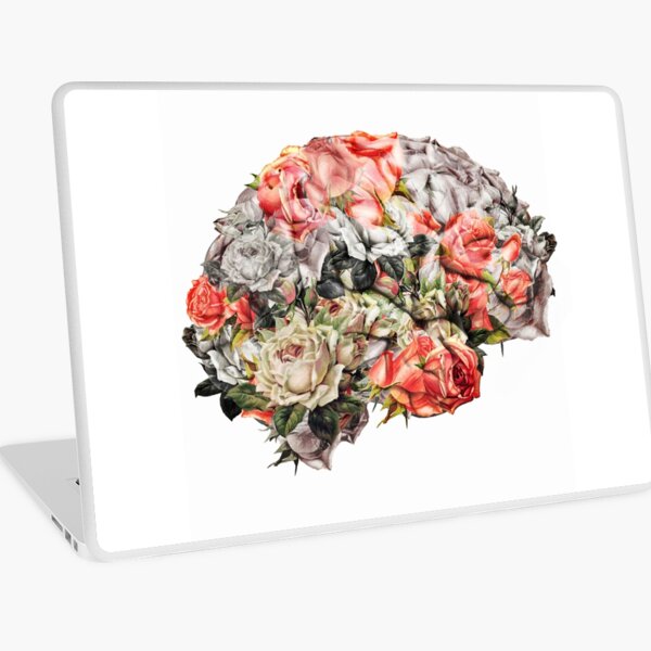 Aperçu de l'œuvre Cerveau fleuri créée et vendue par Kiki Collagist.