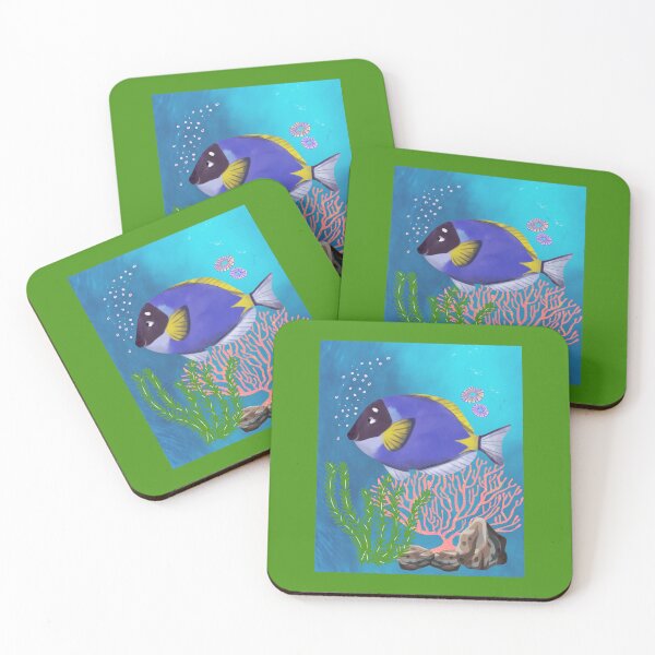 Item preview, Blue Tang - Blue Nautical Collection designed and sold by Stephanndesigns.