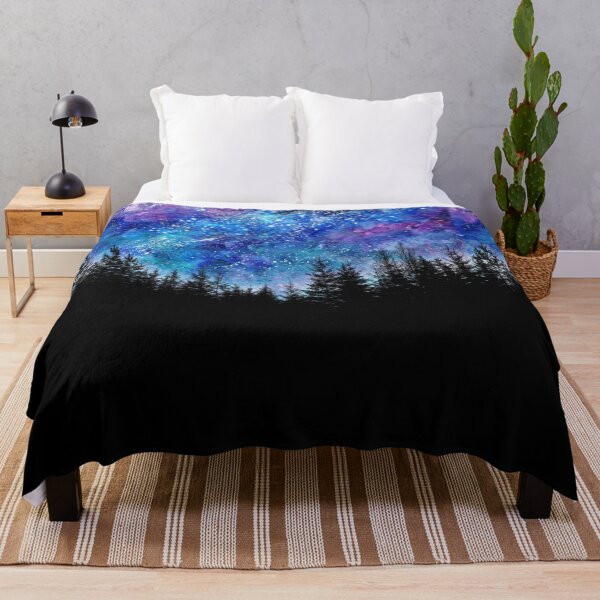 Item preview, Starry Sky Mountains designed and sold by tinaschofield.