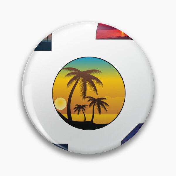 Item preview, BEACH SUNSET SHAPES PACK designed and sold by vazqpete.
