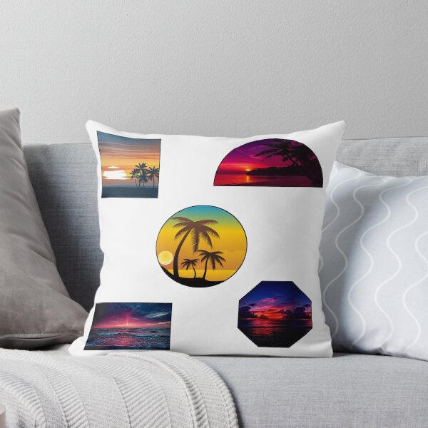 Item preview, BEACH SUNSET SHAPES PACK designed and sold by vazqpete.