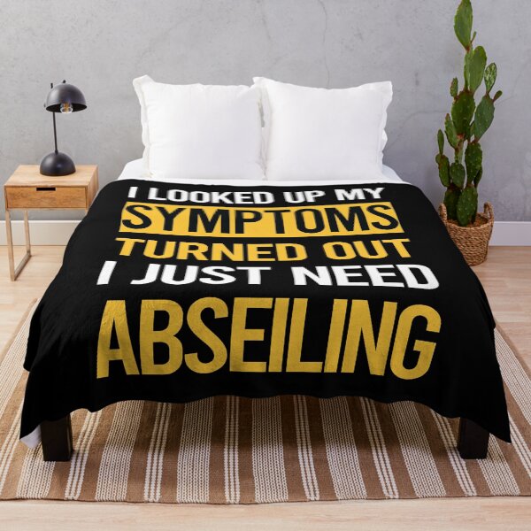 Item preview, Funny My Symptoms Abseiling Abseil designed and sold by kerry8d7dlaurie.