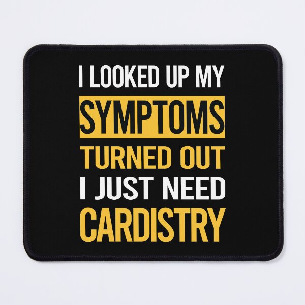 Item preview, Funny My Symptoms Cardistry Cardist designed and sold by kerry8d7dlaurie.