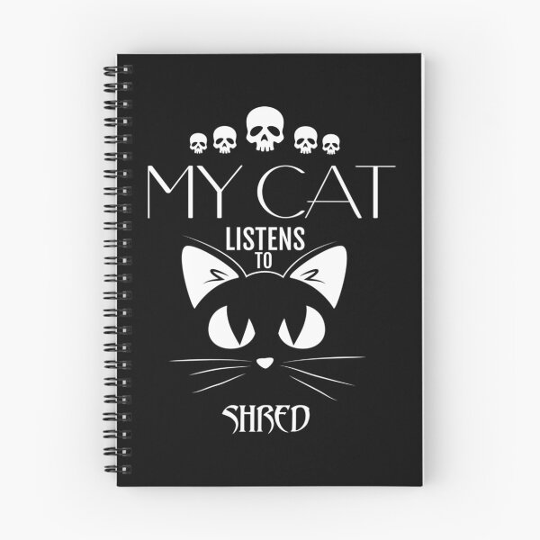 Item preview, My Cat Listens To Shred Tee Sticker designed and sold by cherlynd2k.