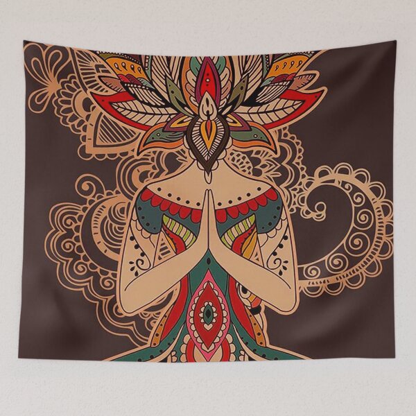 Item preview, WATER Yoga Lose Your Mind Find Your Soul Vintage Yoga Meditation Yoga Lover designed and sold by RNDR.