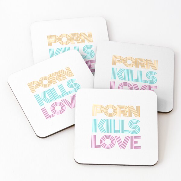 Item preview, Porn Kills Love designed and sold by formylovelydog.