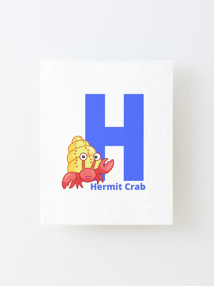 H for Hermit Crab - Alphabet and Sea Animals H for Hermit Crab - Alphabet and Sea Animals