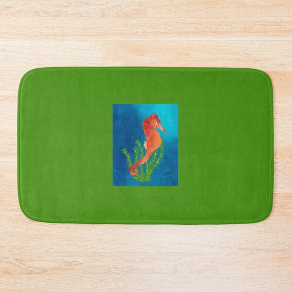 Item preview, Seahorse - Blue Nautical Collection designed and sold by Stephanndesigns.