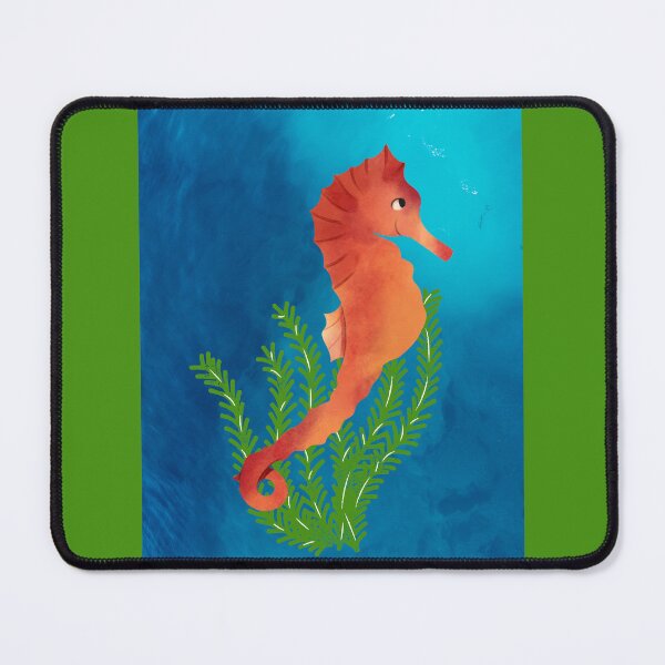 Item preview, Seahorse - Blue Nautical Collection designed and sold by Stephanndesigns.