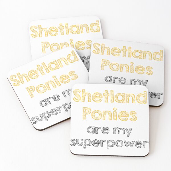 Item preview, Shetland ponies are my superpower designed and sold by Alltooclose.