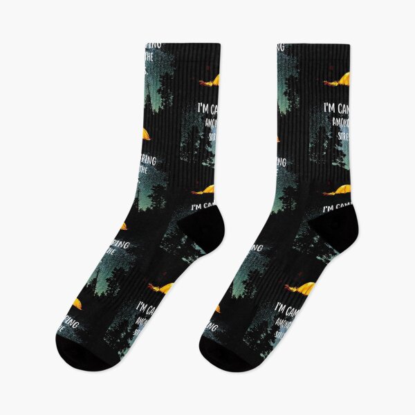 Item preview, I'm Camping Among The Stress designed and sold by BeanxMax.
