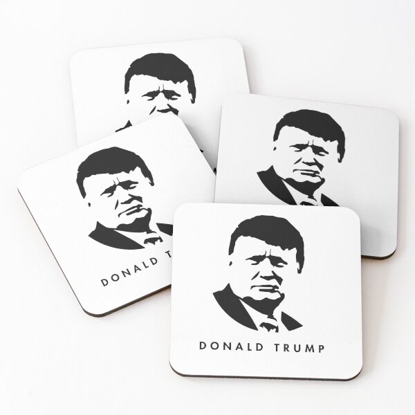Item preview, DONAL TRUMP - MINIMAL - FACE - DONAL - TRUMP - POLITICS USA designed and sold by Tropical Blood.