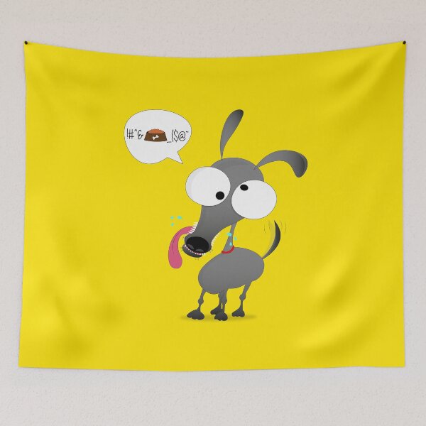 Item preview, diseño divertido de la hora de la comida para perros, hora de la comida para perros lindo amante de los perros designed and sold by NEBULAmonopro.