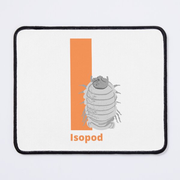 Item preview, I for Isopod - Alphabet and Sea Animals designed and sold by CherieTree.