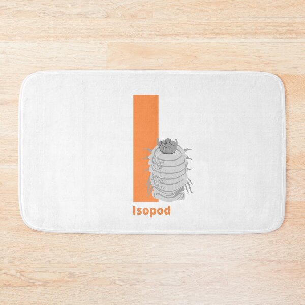 Item preview, I for Isopod - Alphabet and Sea Animals designed and sold by CherieTree.