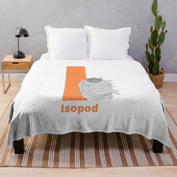 Item preview, I for Isopod - Alphabet and Sea Animals designed and sold by CherieTree.