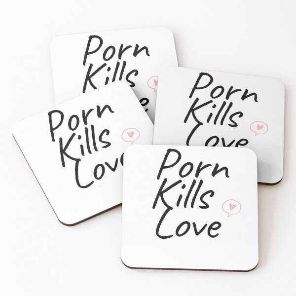 Item preview, Porn Kills Love designed and sold by formylovelydog.
