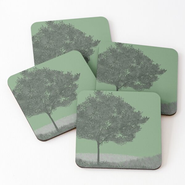 Item preview, Lonely Green tree in field design  designed and sold by TipTopTapo.