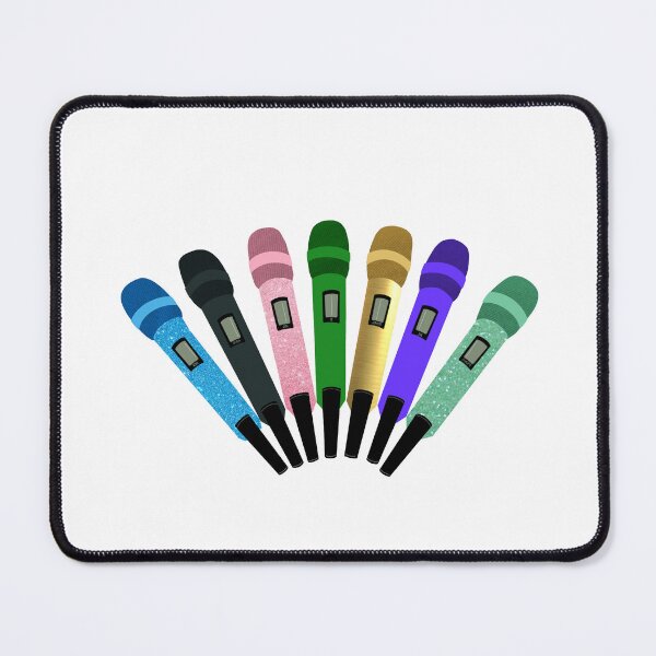 Item preview, BTS Bangtan concert stage microphones (BTS mics) designed and sold by orpheegirin.