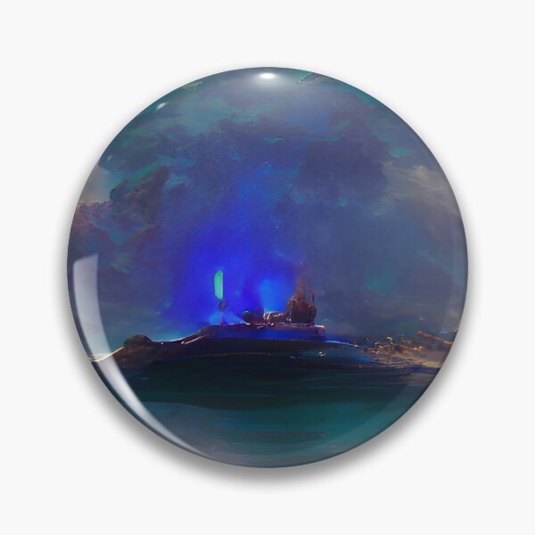 Item preview, Abstract Blue Ocean City designed and sold by Visual-Fantasy.